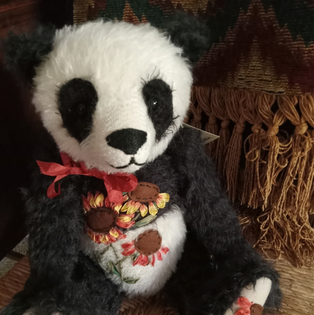 2006 Heidi STEINER, COSMO PANDA BEAR-ADORABLE❤️